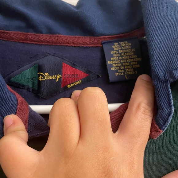 Vintage Mickey Mouse rugby long sleeves shirts - Picture 6 of 6